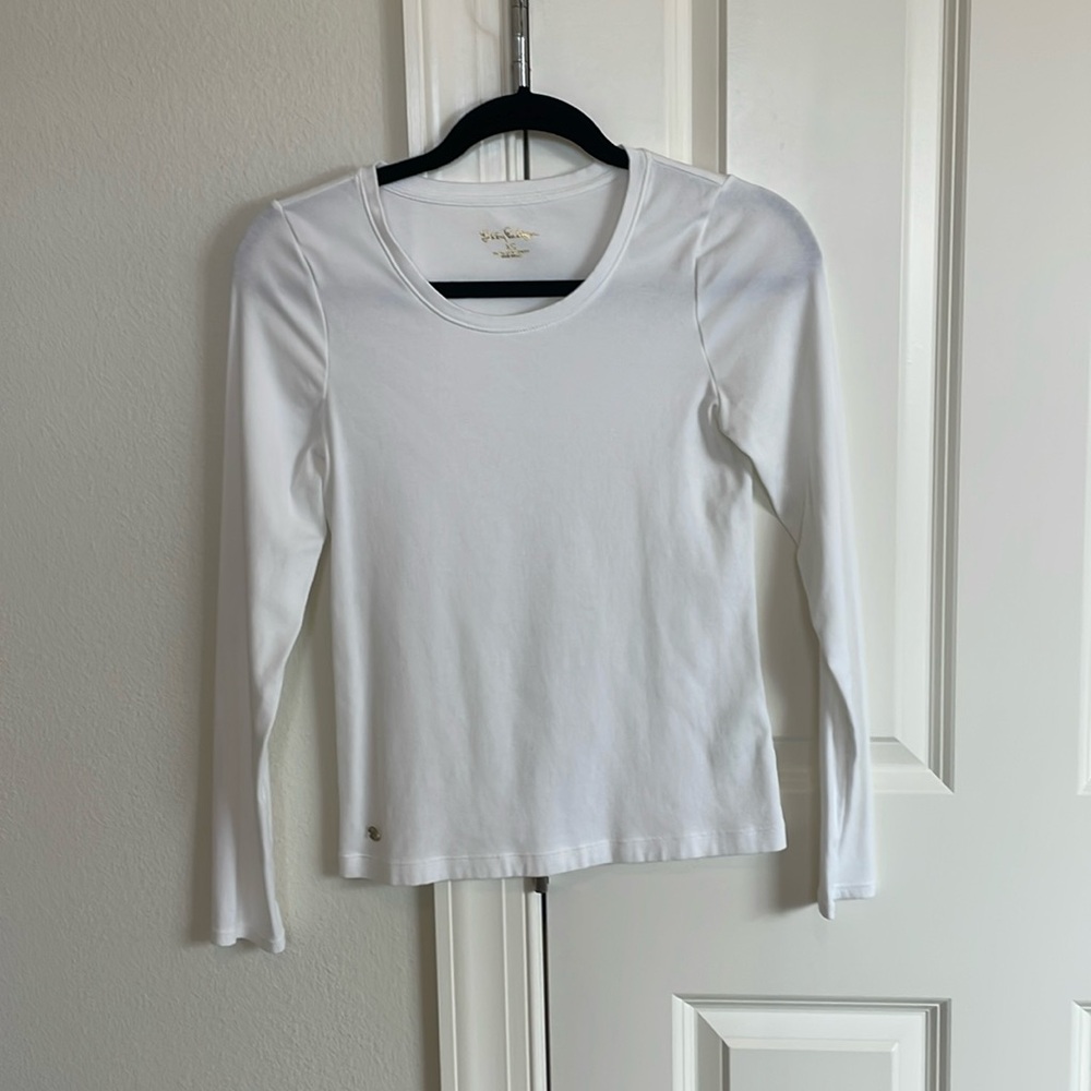 Lilly Pulitzer Halee Long Sleeve Top - Picture 2 of 4